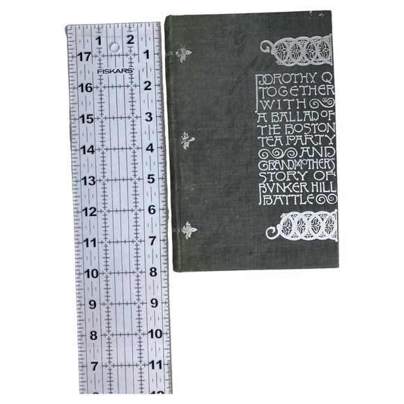 Dorothy Q Holmes Pyle 1893 HC Boston Tea Party Bunker Hill Battle 1st Ed - Picture 8 of 11